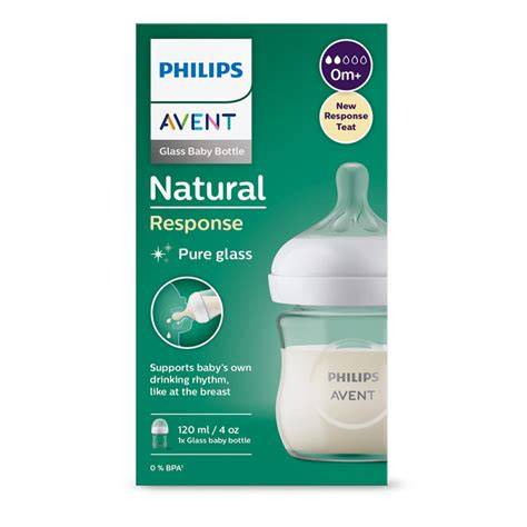 Philips Avent sklenená dojčenská fľaša Natural Response SCY930/01: výhody, vlastnosti a praktické použitie